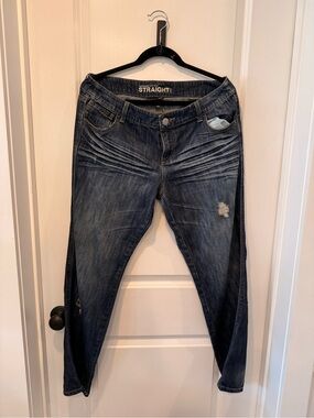 Vintage Y2K New York & Company Boyfriend Low Rise Straight Jeans